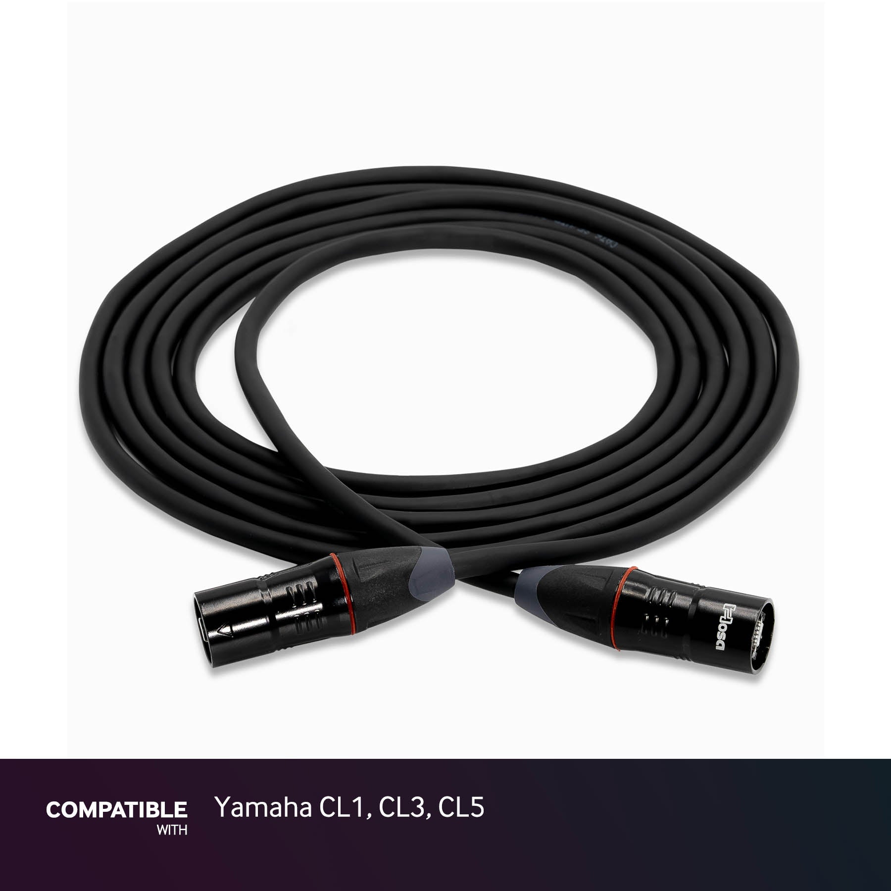Hosa 25-foot EtherCON Cable for Yamaha CL1, CL3, CL5
