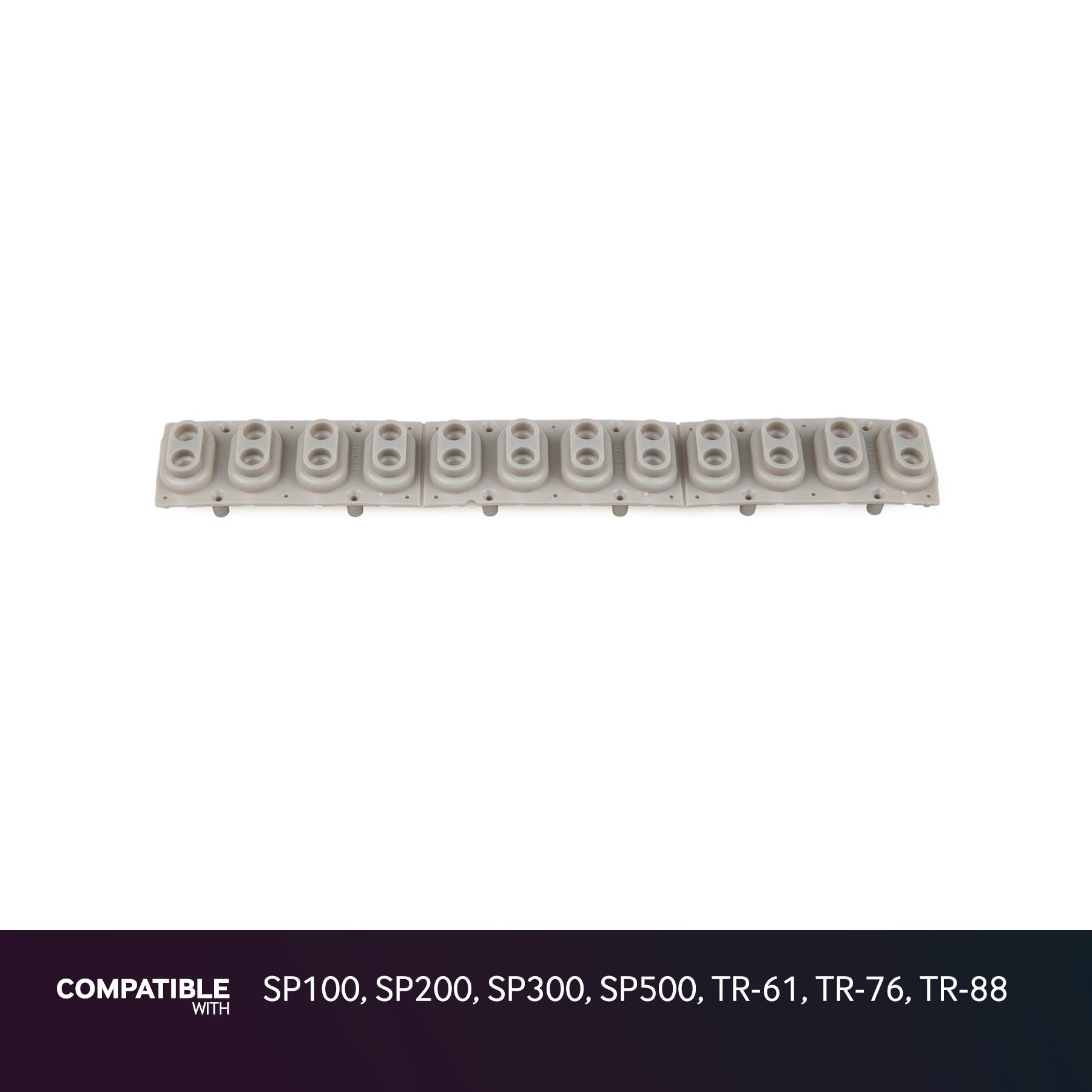 Korg 12-note Key Contact Strip for SP100, SP200, SP300, SP500, TR-61, TR-76, TR-88