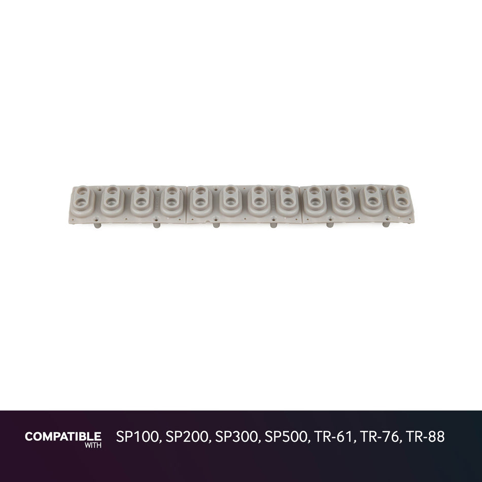 Korg 12-note Key Contact Strip for SP100, SP200, SP300, SP500, TR-61, TR-76, TR-88
