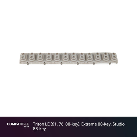 Korg 12-note Key Contact Strip for Triton LE (61, 76, 88-key), Extreme 88-key, Studio 88-key