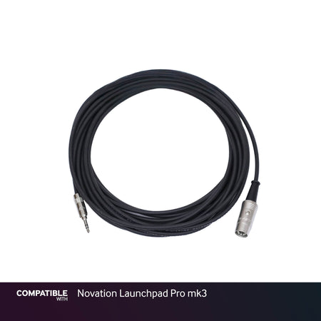 Rapco 1/8" TRS MIDI Type-A Cable for Novation Launchpad Pro mk3