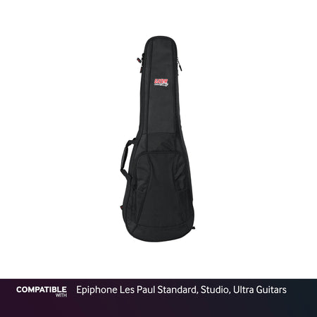 Gator Dual Gig Bag for Epiphone Les Paul Standard, Studio, Ultra Guitars