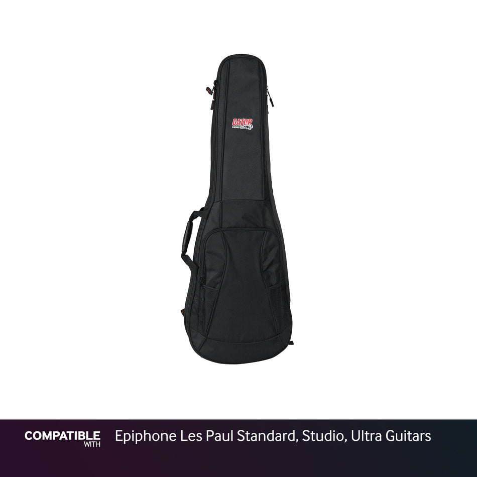 Gator Dual Gig Bag for Epiphone Les Paul Standard, Studio, Ultra Guitars