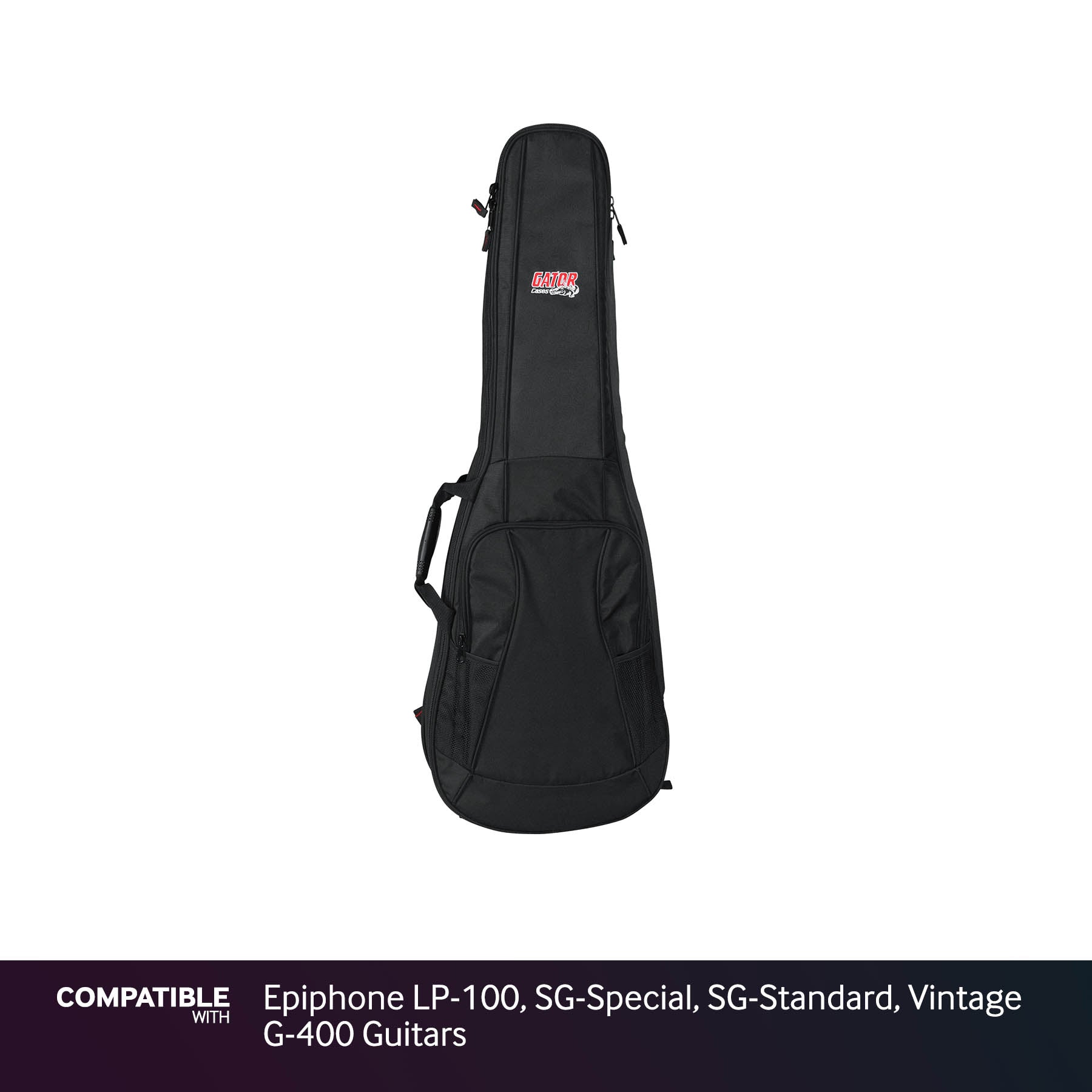 Gator Dual Gig Bag for Epiphone LP-100, SG-Special, SG-Standard, Vintage G-400 Guitars