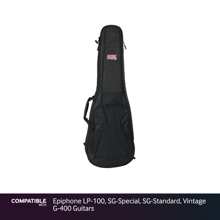Gator Dual Gig Bag for Epiphone LP-100, SG-Special, SG-Standard, Vintage G-400 Guitars