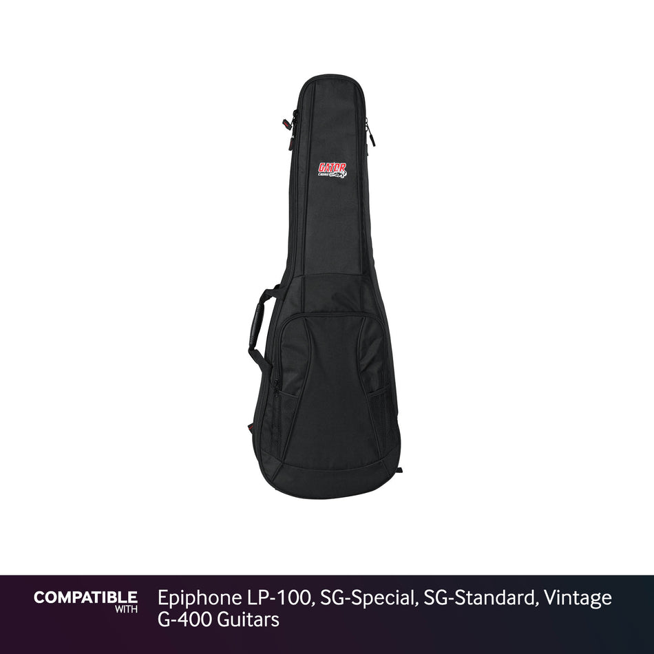 Gator Dual Gig Bag for Epiphone LP-100, SG-Special, SG-Standard, Vintage G-400 Guitars