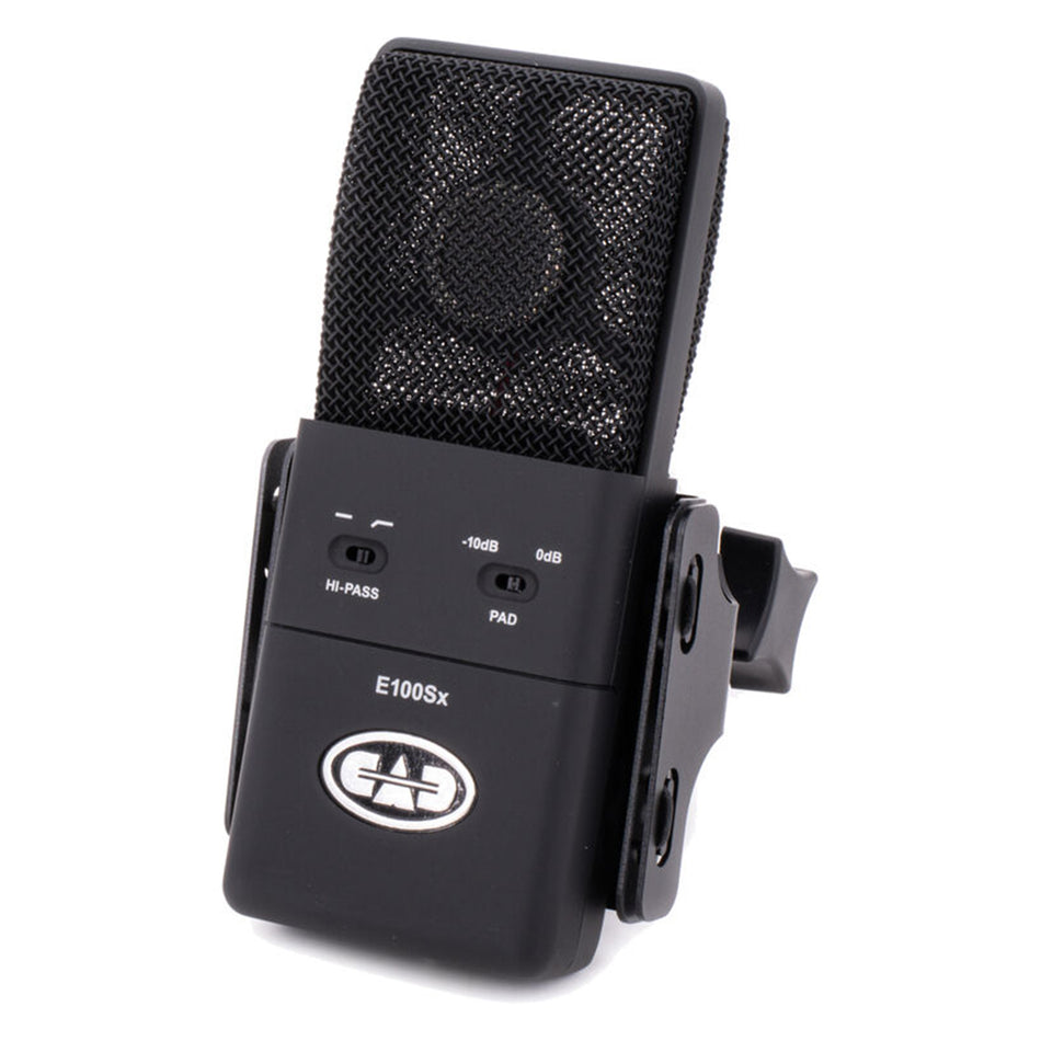 CAD Audio E100SX Supercardioid Studio Condenser Microphone with Shock Mount