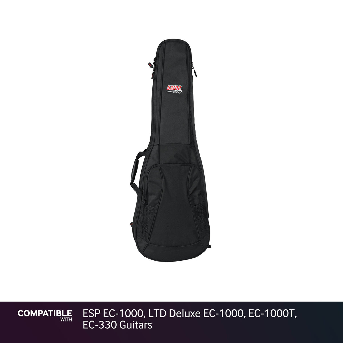 Gator Dual Gig Bag for ESP EC-1000, LTD Deluxe EC-1000, EC-1000T, EC-330 Guitars