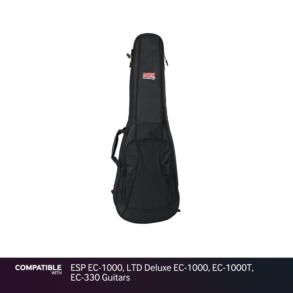 Gator Dual Gig Bag for ESP EC-1000, LTD Deluxe EC-1000, EC-1000T, EC-330 Guitars
