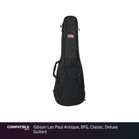 Gator Dual Gig Bag for Gibson Les Paul Antique, BFG, Classic, Deluxe Guitars