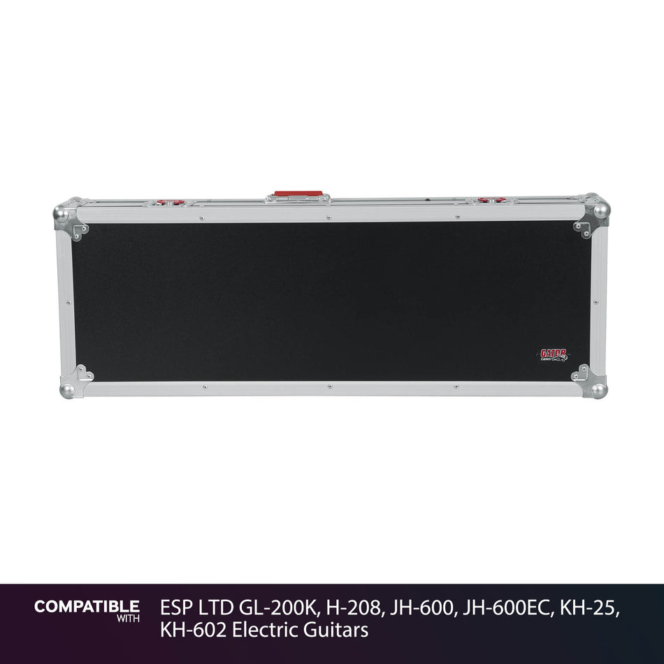 Gator Tour Case for ESP LTD GL-200K, H-208, JH-600, JH-600EC, KH-25, KH-602 Electric Guitars