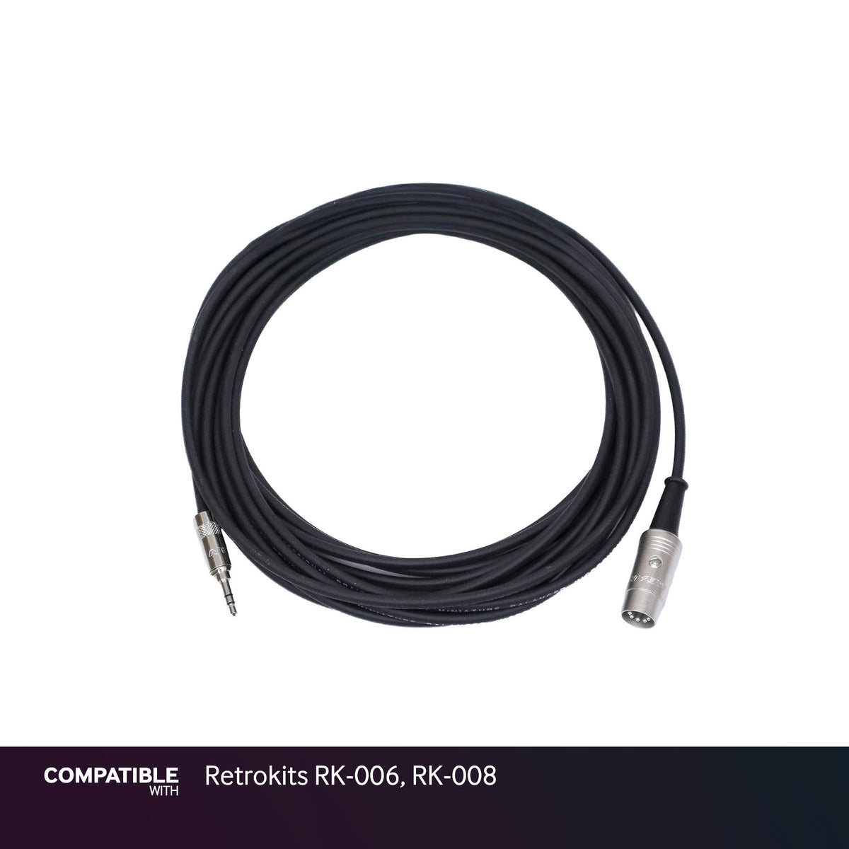 Rapco 1/8" TRS MIDI Type-A Cable for Retrokits RK-006, RK-008
