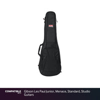 Gator Dual Gig Bag for Gibson Les Paul Junior, Menace, Standard, Studio Guitars