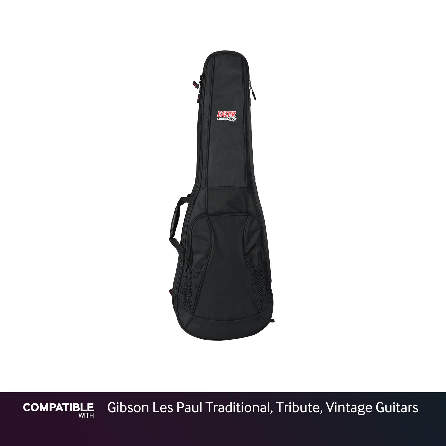 Gator Dual Gig Bag for Gibson Les Paul Traditional, Tribute, Vintage Guitars