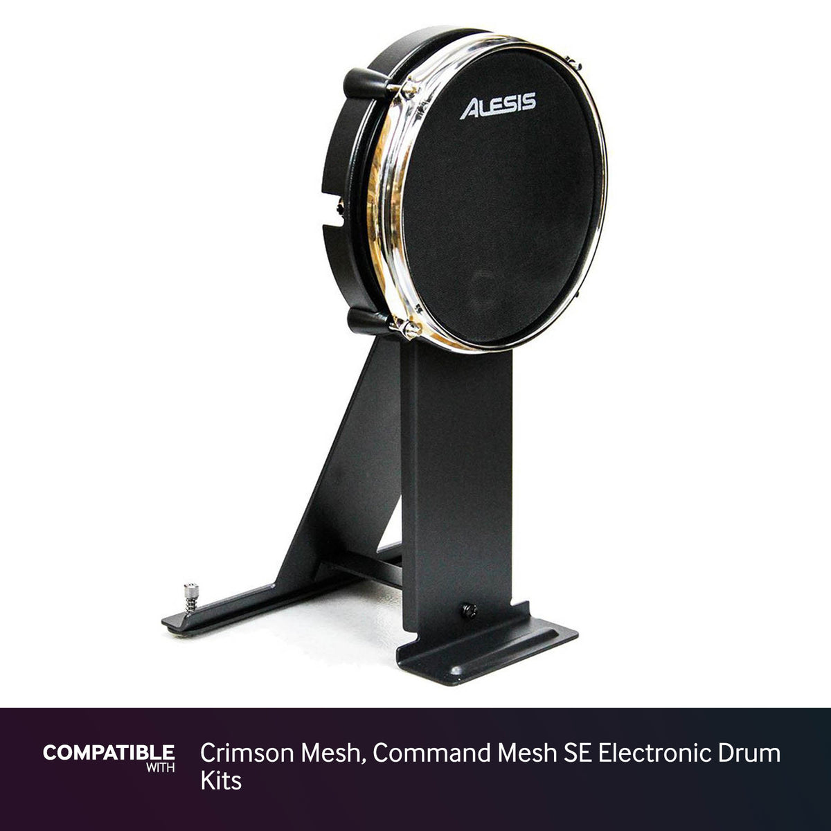 Alesis 8" Mesh Kick Drum Pad for Crimson Mesh, Command Mesh SE Electronic Drum Kits