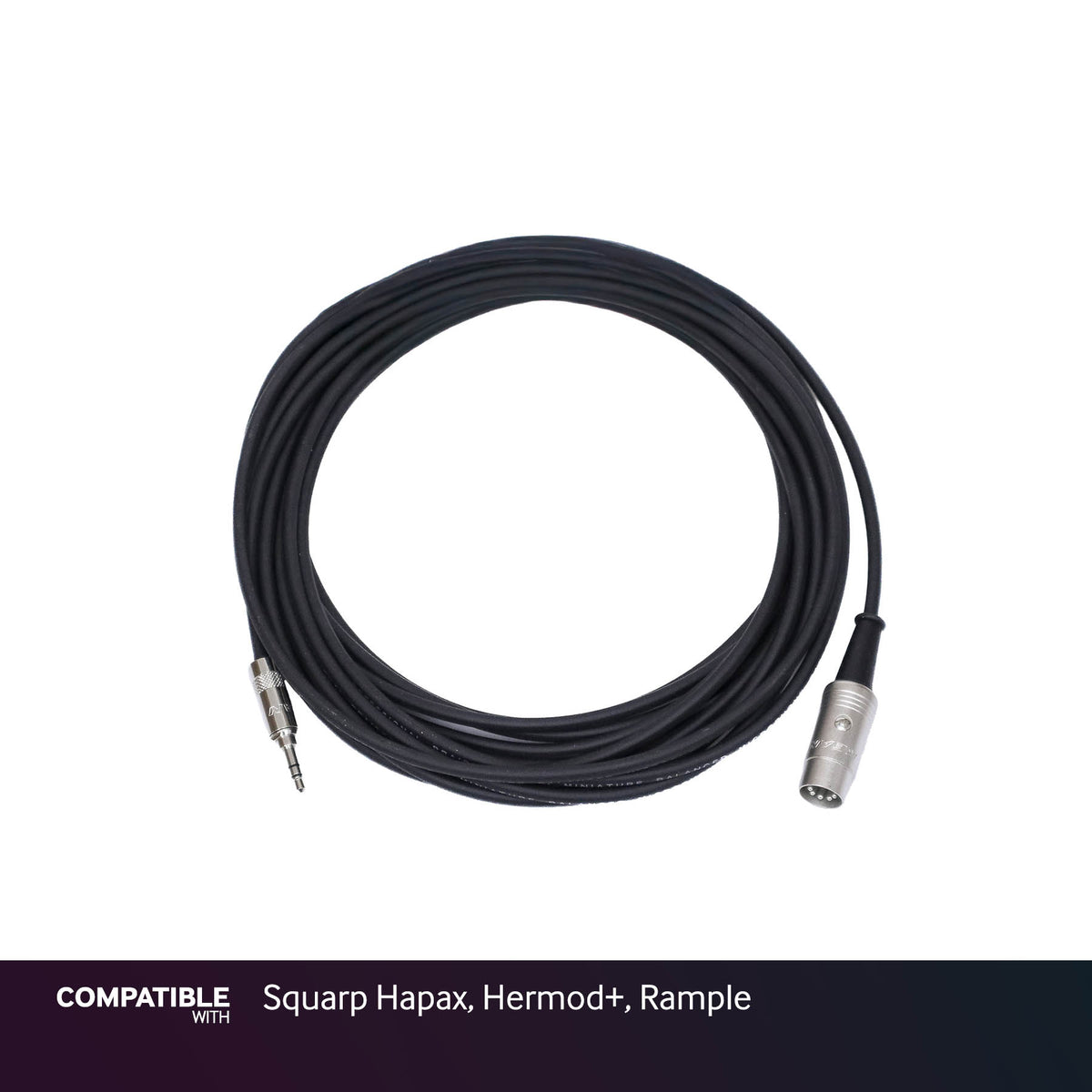 Rapco 1/8" TRS MIDI Type-A Cable for Squarp Hapax, Hermod+, Rample