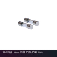 Fuse Set for Mackie CFX 12, CFX 16, CFX 20 Mixers