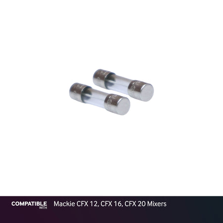 Fuse Set for Mackie CFX 12, CFX 16, CFX 20 Mixers