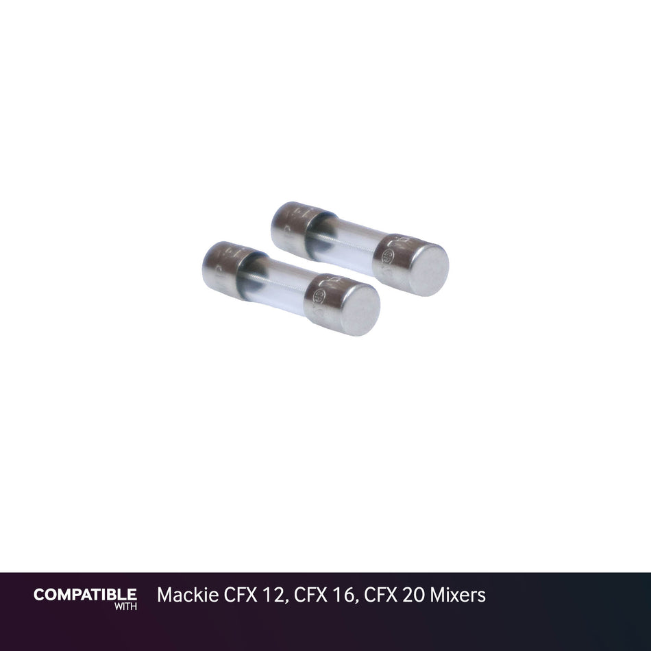 Fuse Set for Mackie CFX 12, CFX 16, CFX 20 Mixers