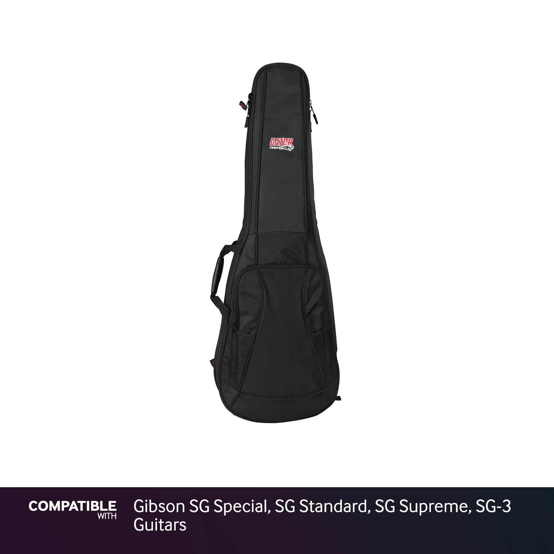 Gator Dual Gig Bag for Gibson SG Special, SG Standard, SG Supreme, SG-3 Guitars