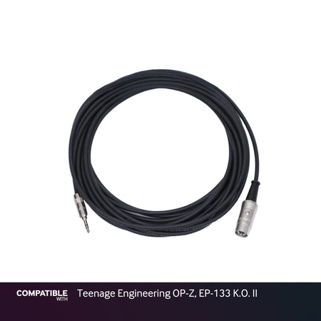 Rapco 1/8" TRS MIDI Type-A Cable for Teenage Engineering OP-Z, EP-133 K.O. II