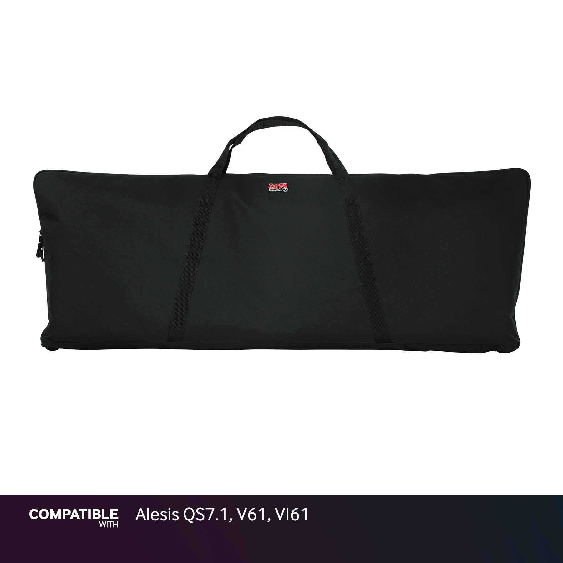 Gator Economy Keyboard Gig Bag for Alesis QS7.1, V61, VI61