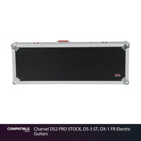 Gator Tour Case for Charvel DS2 PRO STOCK, DS-3 ST, DX-1 FR Electric Guitars