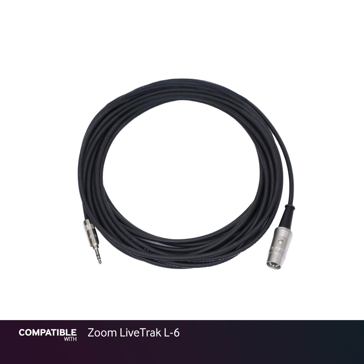 Rapco 1/8" TRS MIDI Type-A Cable for Zoom LiveTrak L-6