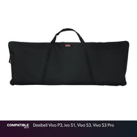 Gator Economy Keyboard Gig Bag for Dexibell Vivo P3, ivo S1, Vivo S3, Vivo S3 Pro