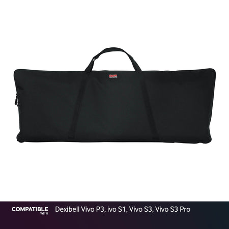 Gator Economy Keyboard Gig Bag for Dexibell Vivo P3, ivo S1, Vivo S3, Vivo S3 Pro