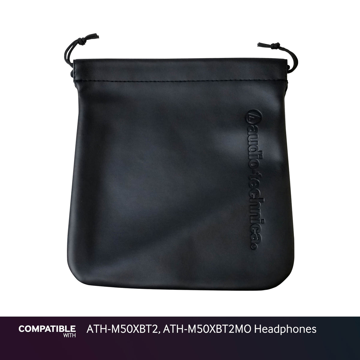 Audio-Technica Black Storage Pouch for ATH-M50XBT2, ATH-M50XBT2MO Headphones