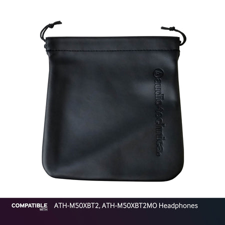 Audio-Technica Black Storage Pouch for ATH-M50XBT2, ATH-M50XBT2MO Headphones