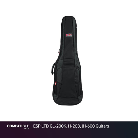 Gator Padded Gig Bag for ESP LTD GL-200K, H-208, JH-600 Guitars