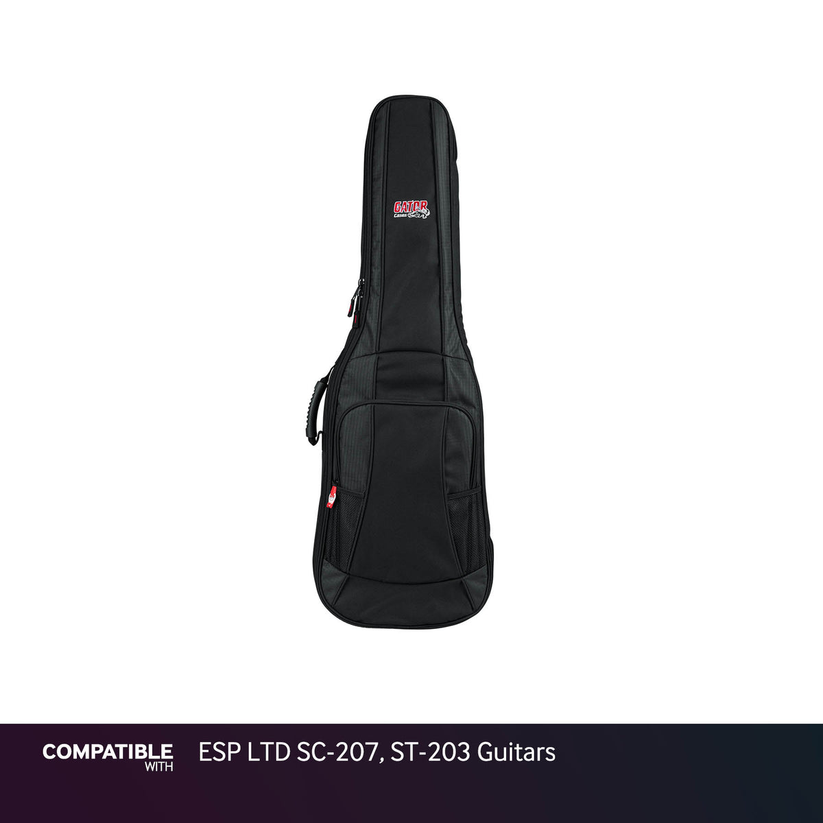 Gator Padded Gig Bag for ESP LTD SC-207, ST-203 Guitars