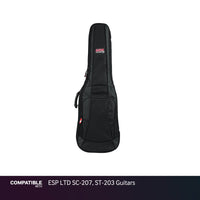 Gator Padded Gig Bag for ESP LTD SC-207, ST-203 Guitars