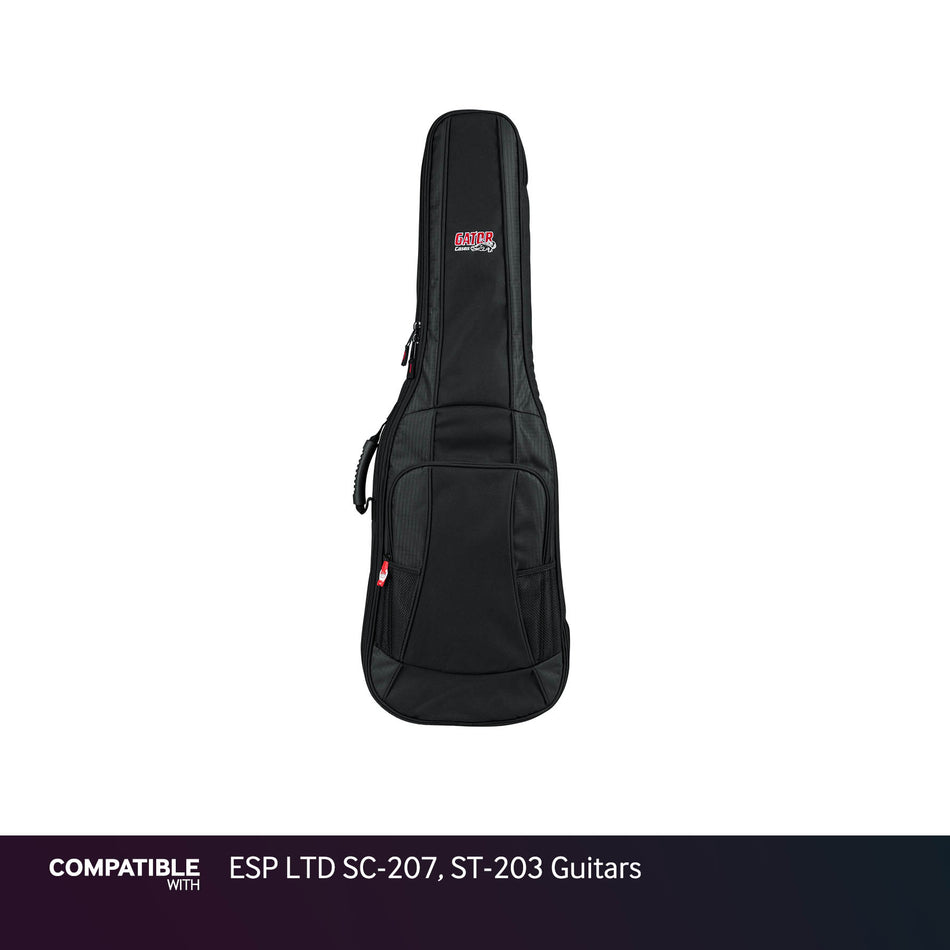 Gator Padded Gig Bag for ESP LTD SC-207, ST-203 Guitars