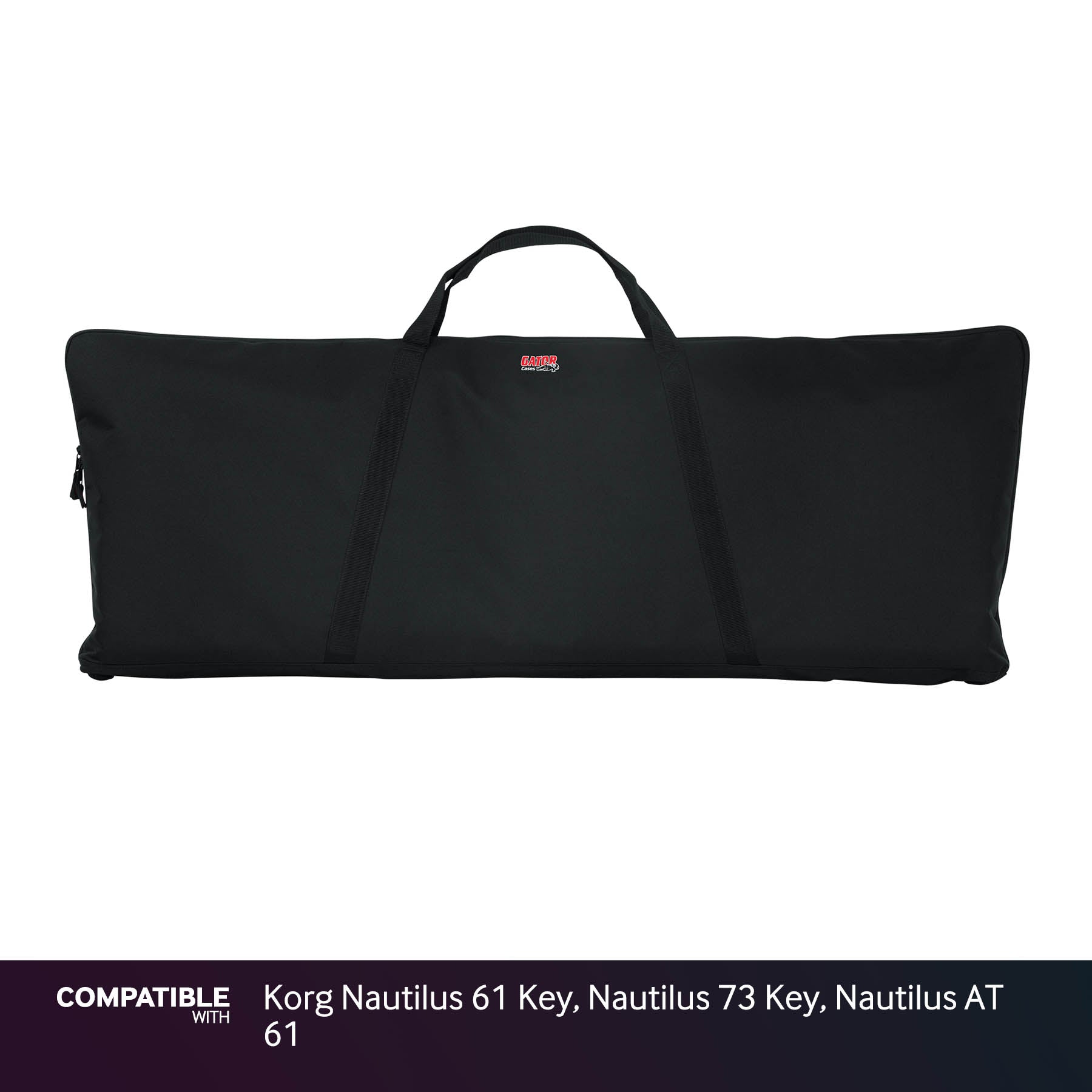 Gator Economy Keyboard Gig Bag for Korg Nautilus 61 Key, Nautilus 73 Key, Nautilus AT 61