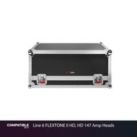 Gator Tour Case for Line 6 FLEXTONE II HD, HD 147 Amp Heads