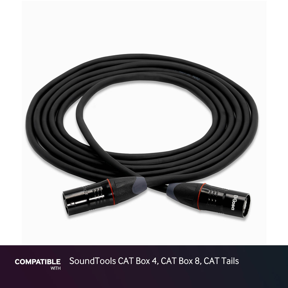 Hosa 25-foot EtherCON Cable for SoundTools CAT Box 4, CAT Box 8, CAT Tails