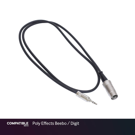 Rapco 1/8" TRS MIDI Type-B Cable for Poly Effects Beebo / Digit