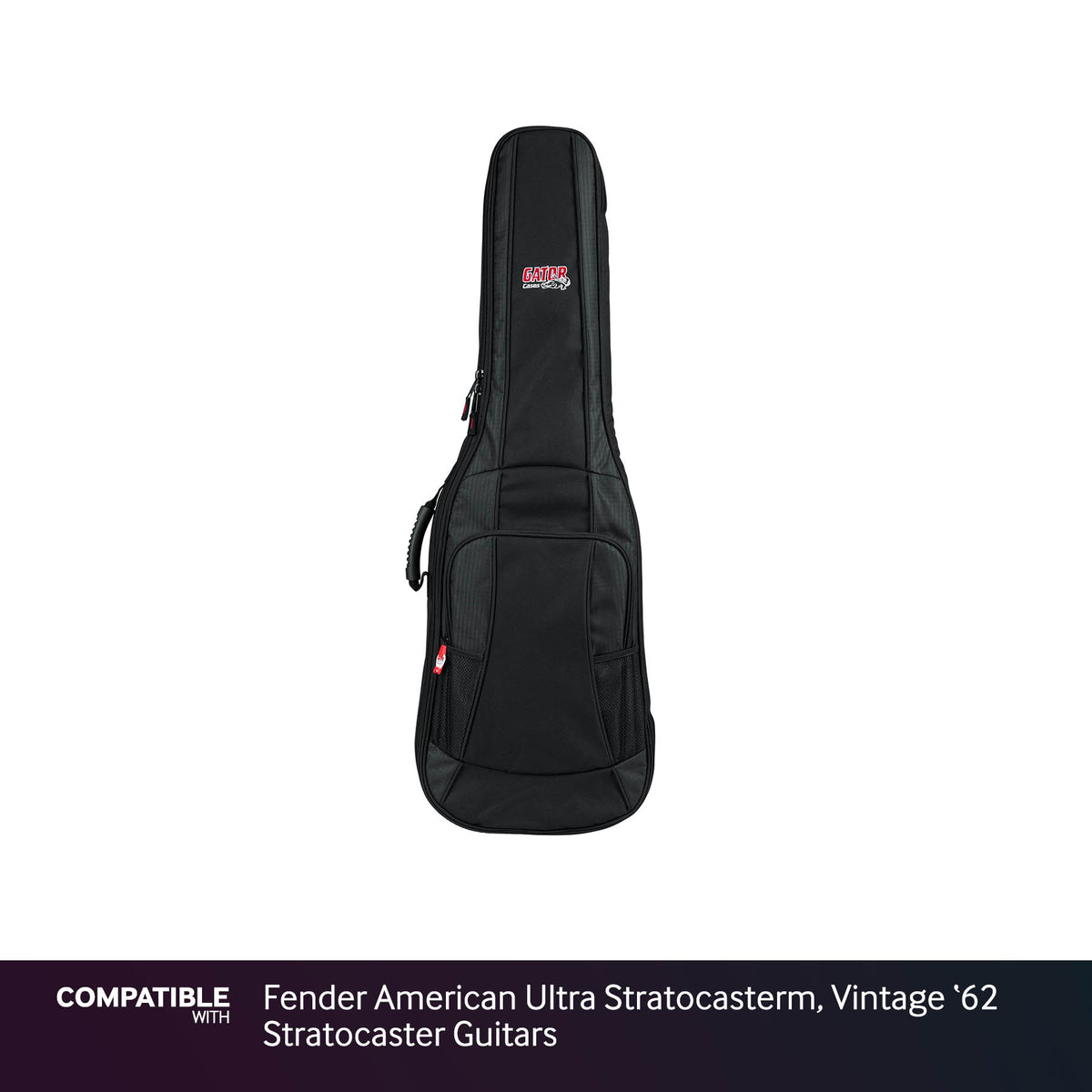 Gator Padded Gig Bag for Fender American Ultra Stratocasterm, Vintage '62 Stratocaster Guitars