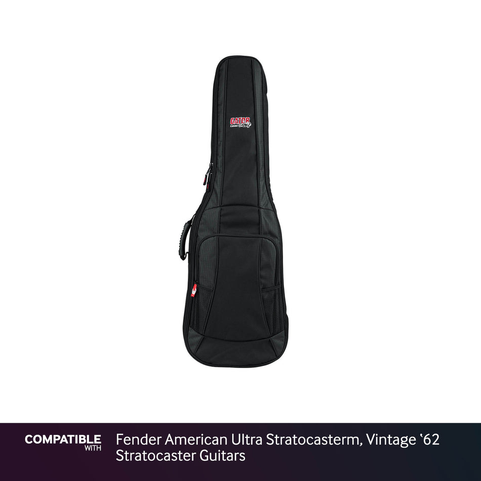 Gator Padded Gig Bag for Fender American Ultra Stratocasterm, Vintage '62 Stratocaster Guitars