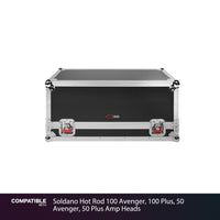 Gator Tour Case for Soldano Hot Rod 100 Avenger, 100 Plus, 50 Avenger, 50 Plus Amp Heads
