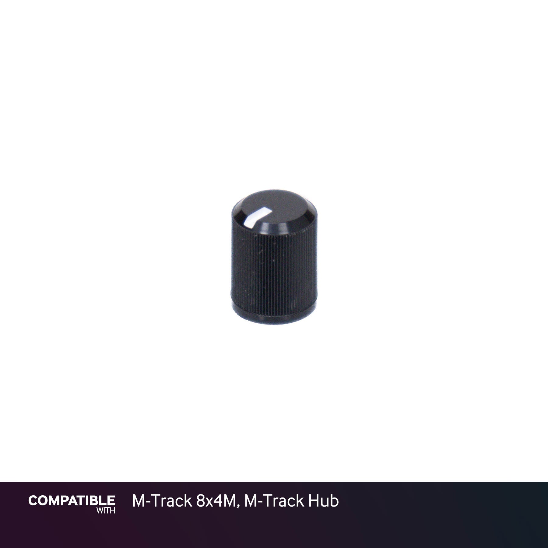 M-Audio Black Knob with Line for M-Track 8x4M, M-Track Hub