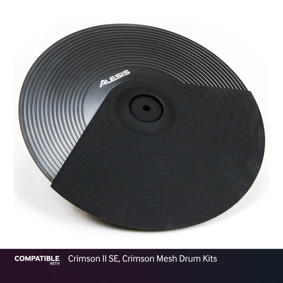 Alesis 12" Crash/Ride Cymbal Pad for Crimson II SE, Crimson Mesh Drum Kits