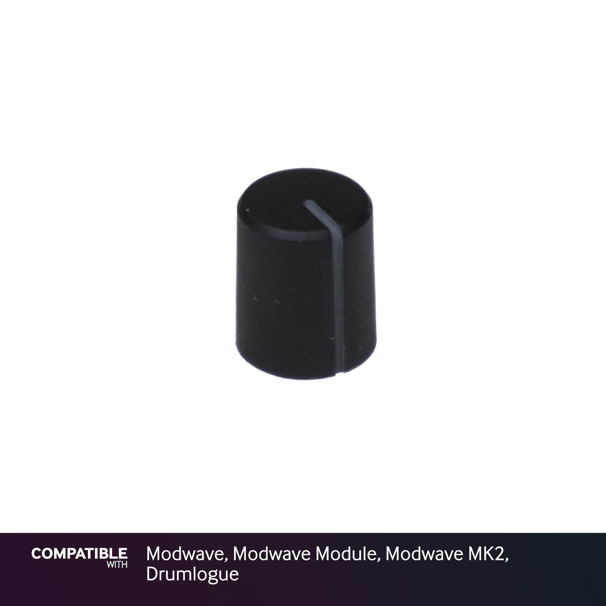 Korg Black Knob for Modwave, Modwave Module, Modwave MK2, Drumlogue