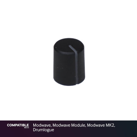 Korg Black Knob for Modwave, Modwave Module, Modwave MK2, Drumlogue