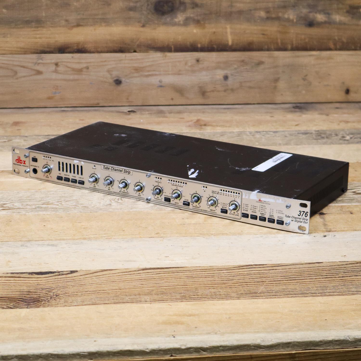 As Is DBX 376 Tube Channel Strip Silver Series – Pixel Pro Audio
