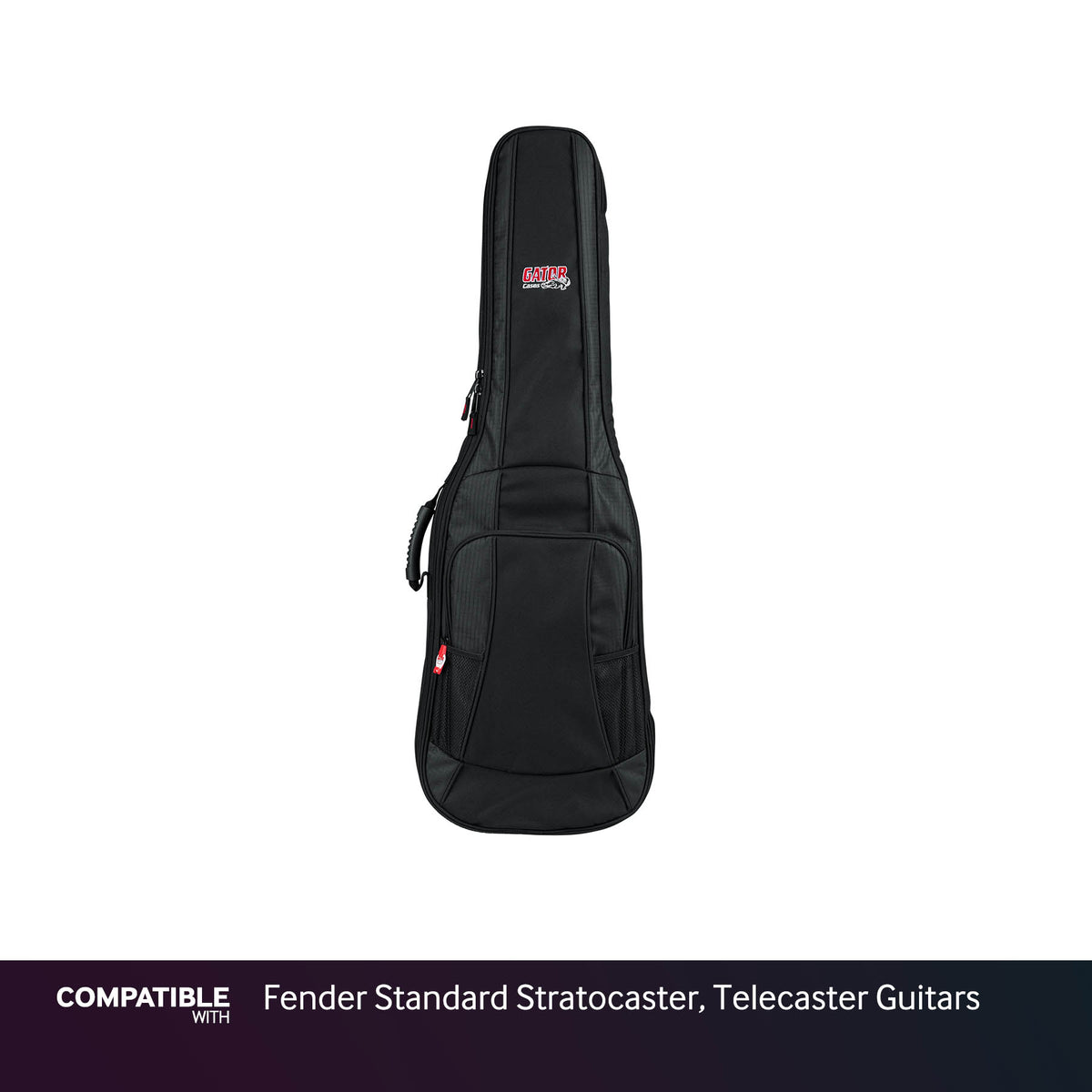 Gator Padded Gig Bag for Fender Standard Stratocaster, Telecaster Guitars