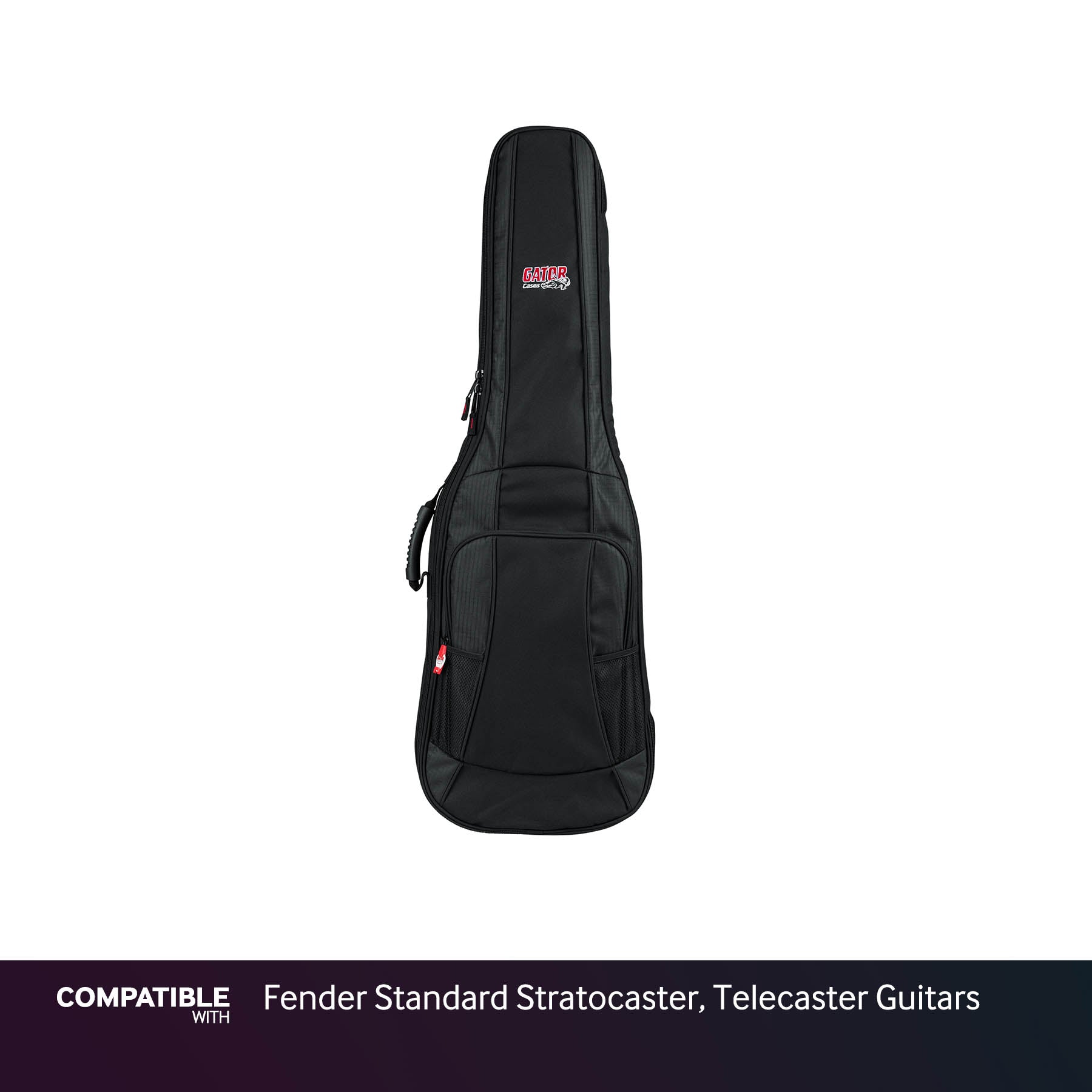 Gator Padded Gig Bag for Fender Standard Stratocaster, Telecaster Guitars